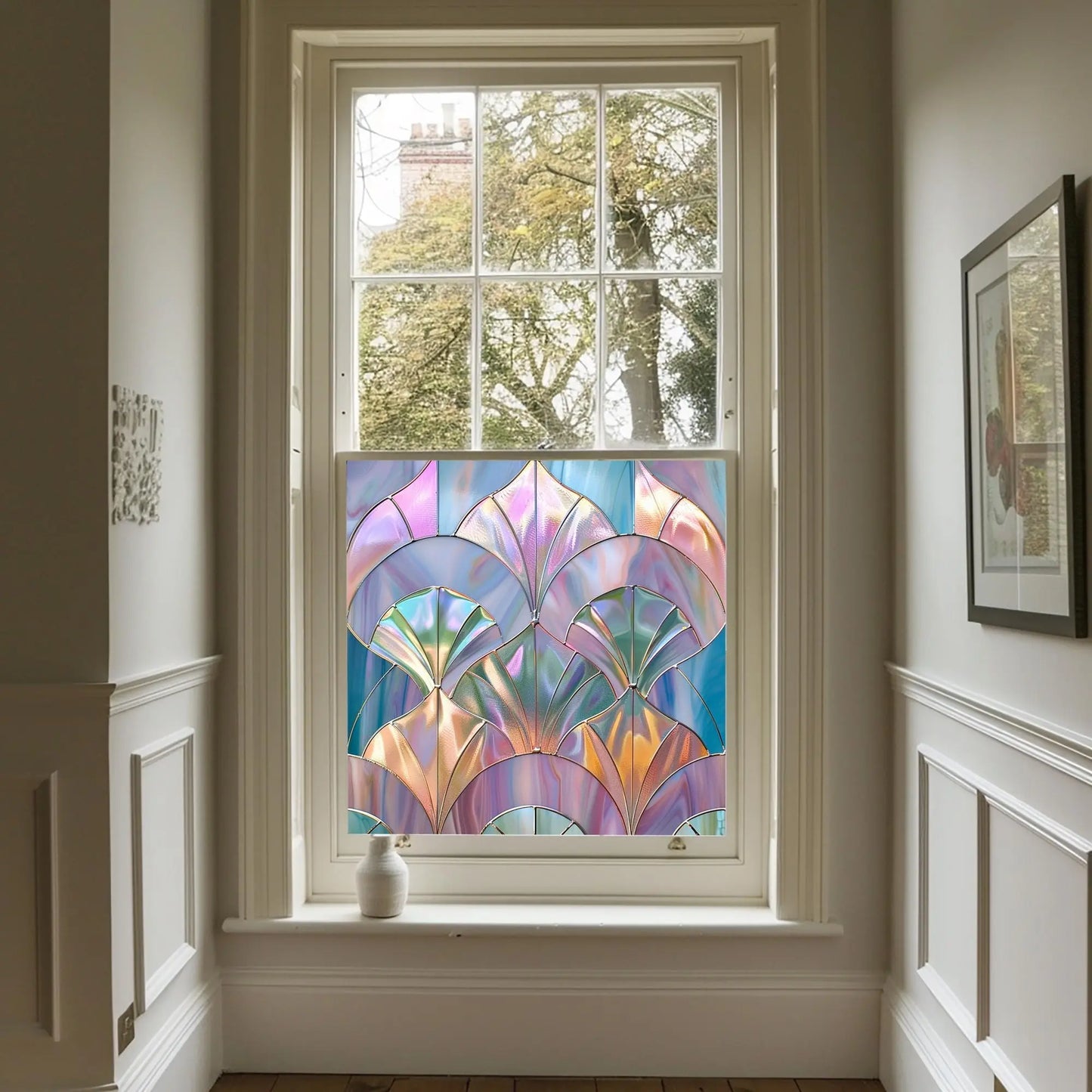 Apecchio Privacy Stained Glass Window Film Creative Windows