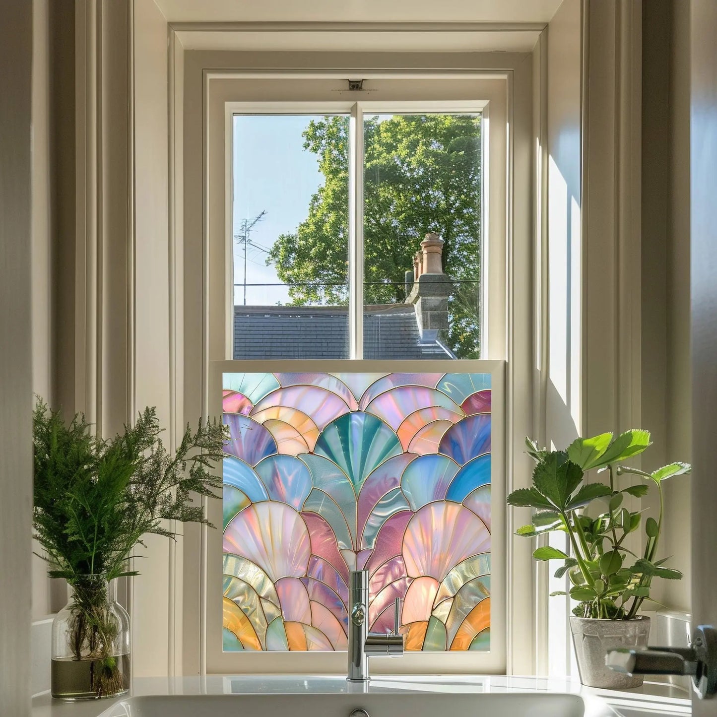 Antequera Art Deco Window Film For Privacy Creative Windows