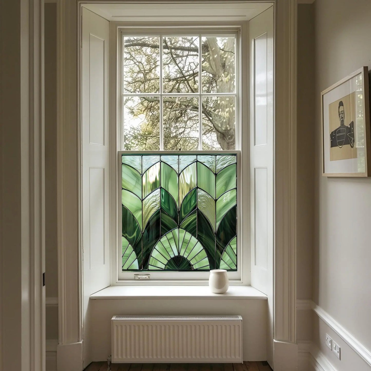 Riolunato Privacy Stained Glass Window Film Creative Windows