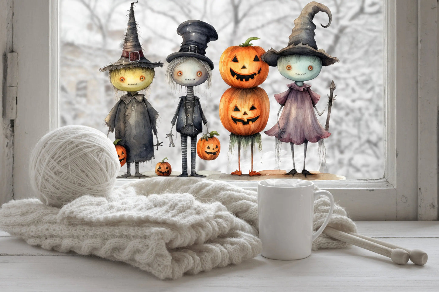 Halloween Window Stickers: Whimsical Decorations for Your Home Creative Windows
