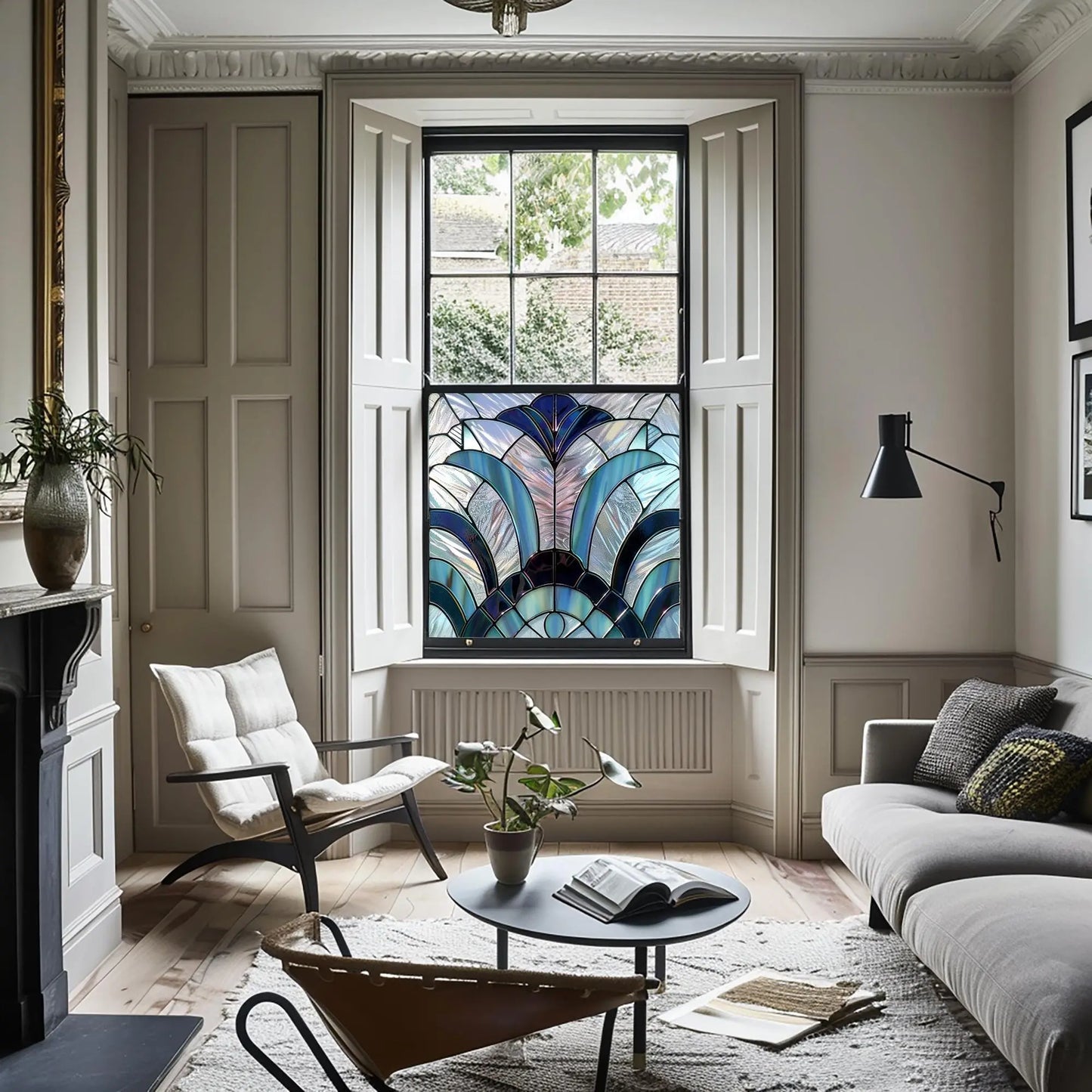 Apiro Stained Glass Privacy Window Film Creative Windows