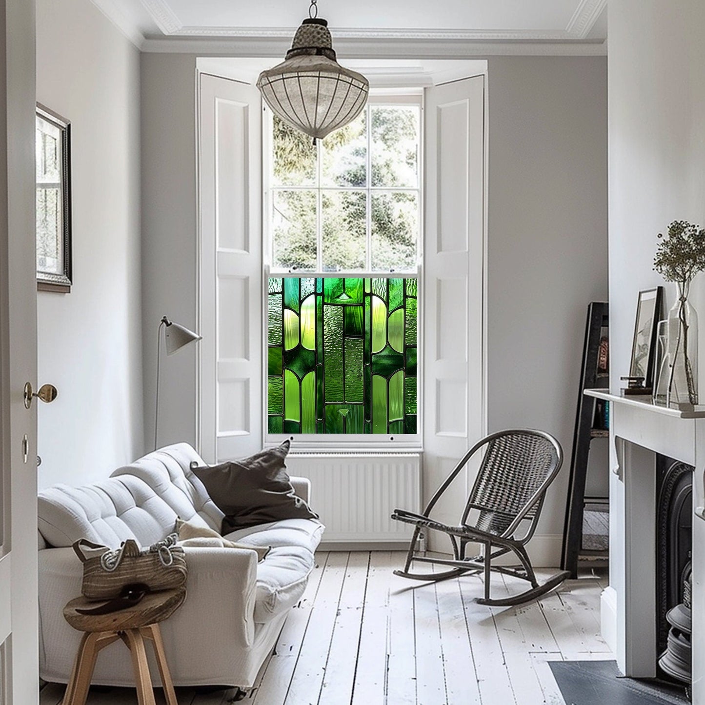 Jaén Art Deco Stained Glass Window Film Creative Windows