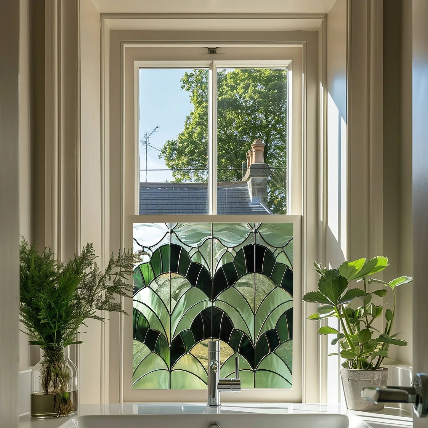 Villadeati Stained Glass Window Film Creative Windows