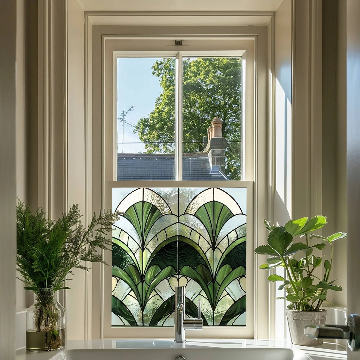 Arpaise Stained Glass Privacy Window Film Creative Windows