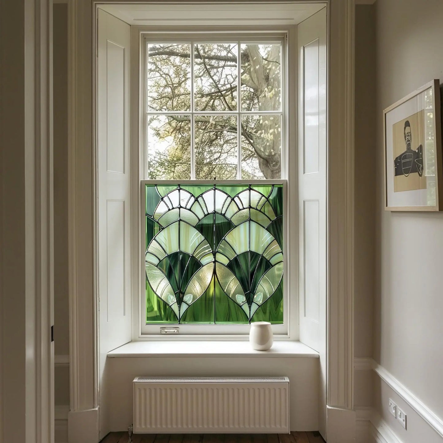 Azzate Privacy Stained Glass Window Film Creative Windows