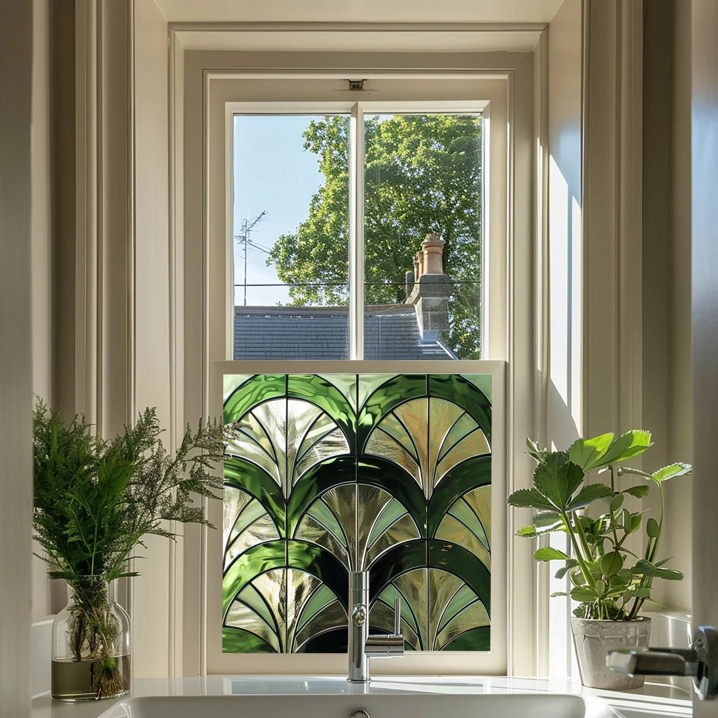 Nove Stained Glass Privacy Window Film Creative Windows
