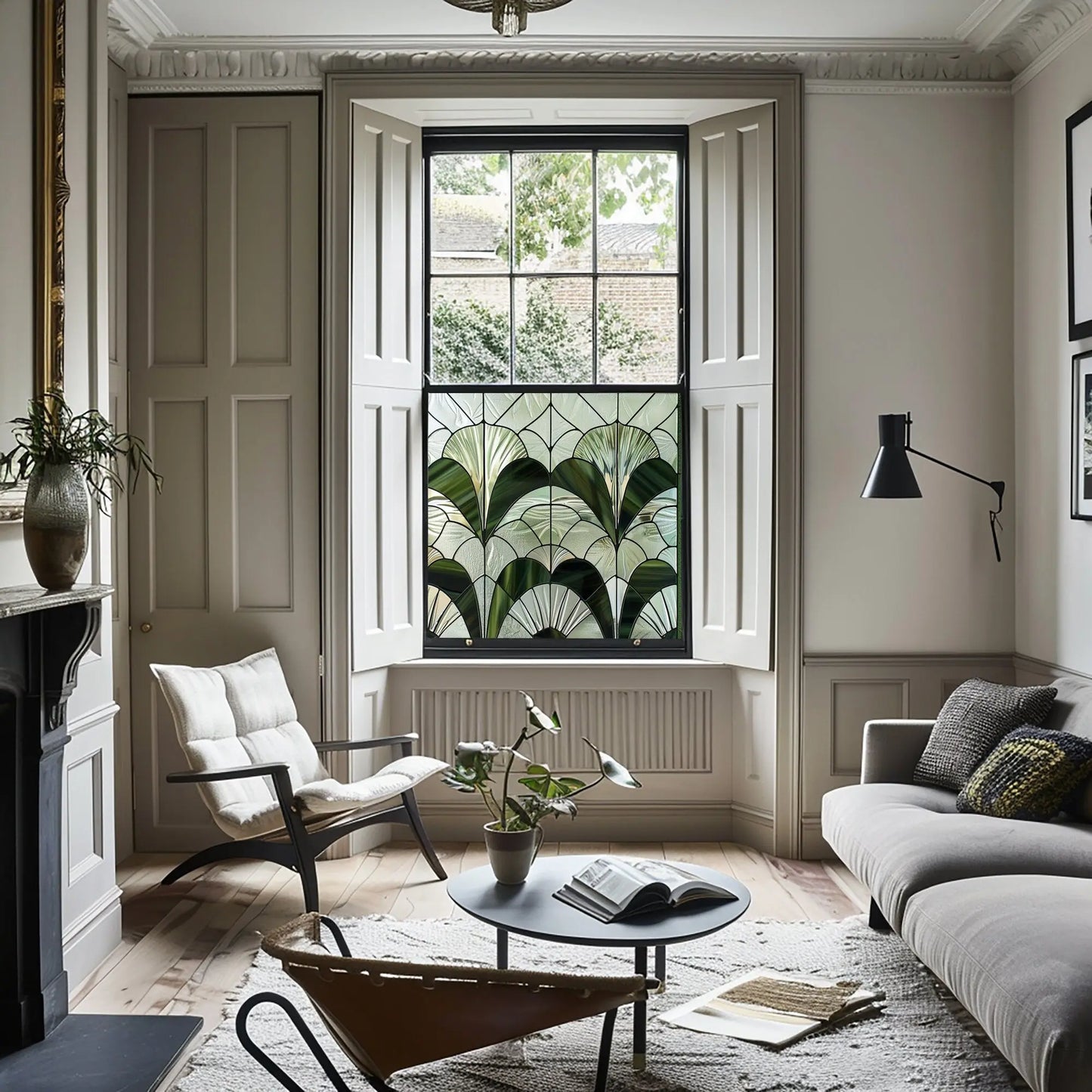 Villette Privacy Stained Glass Window Film Creative Windows