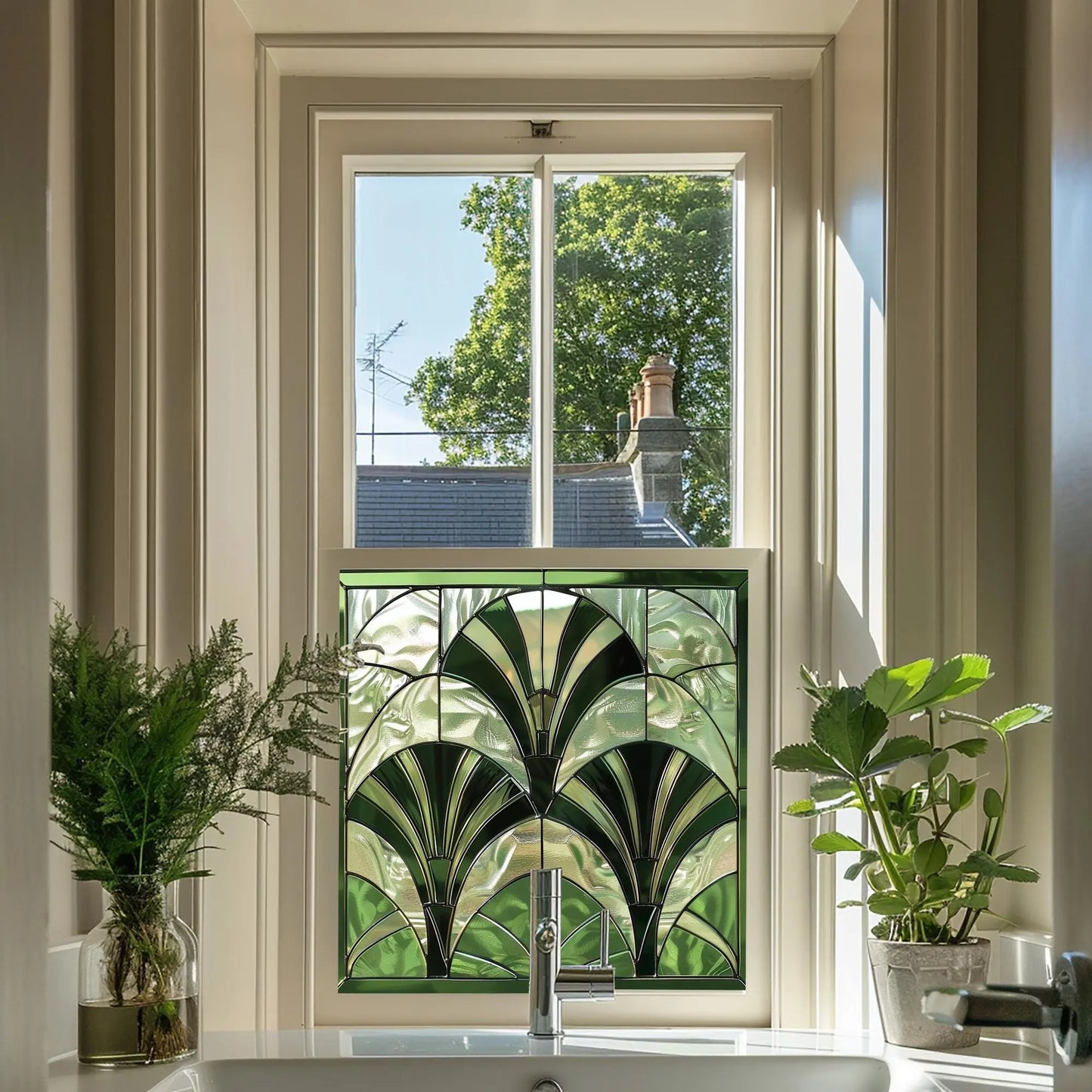 Mercallo Stained Glass Window Film Creative Windows
