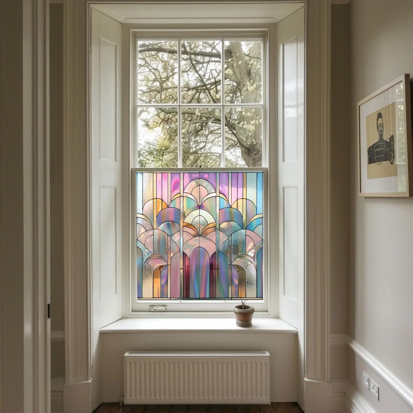 Lallio Stained Glass Window Film Creative Windows