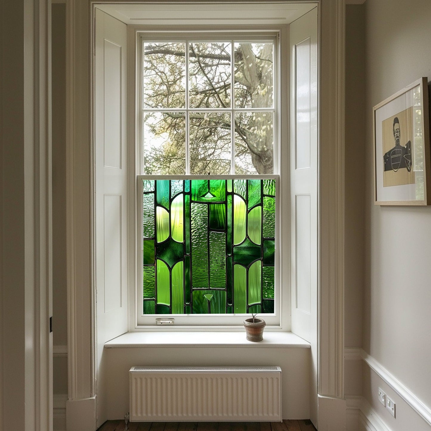 Jaén Art Deco Stained Glass Window Film Creative Windows