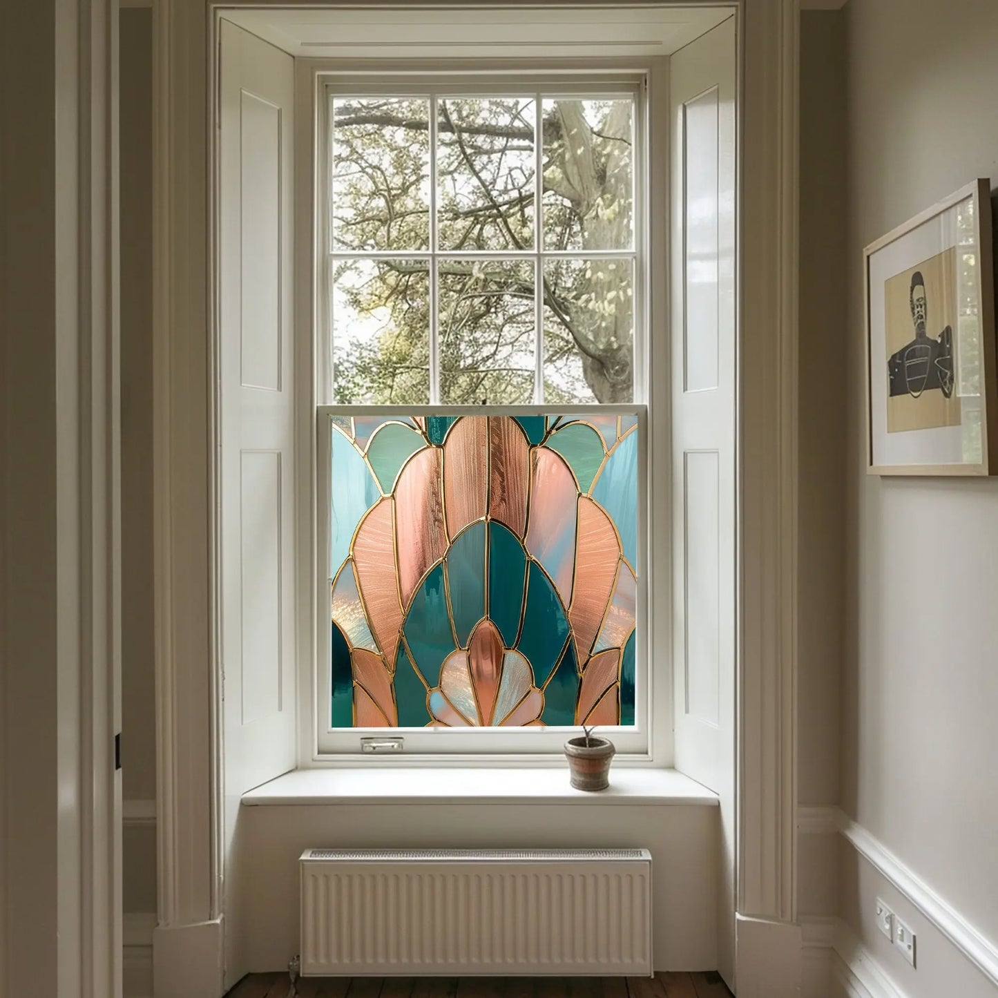 Zamora Privacy Art Deco Window Film Creative Windows