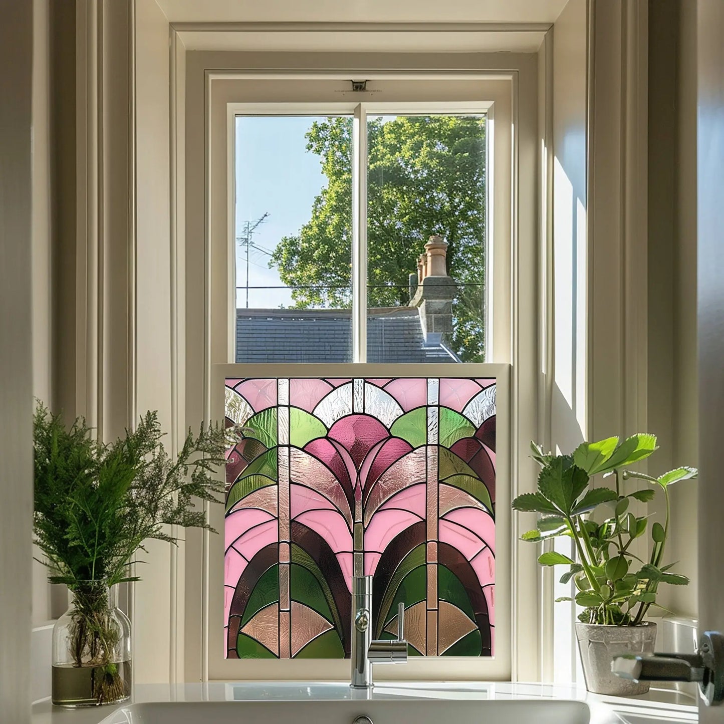 Luzzana Stained Glass Window Film Creative Windows