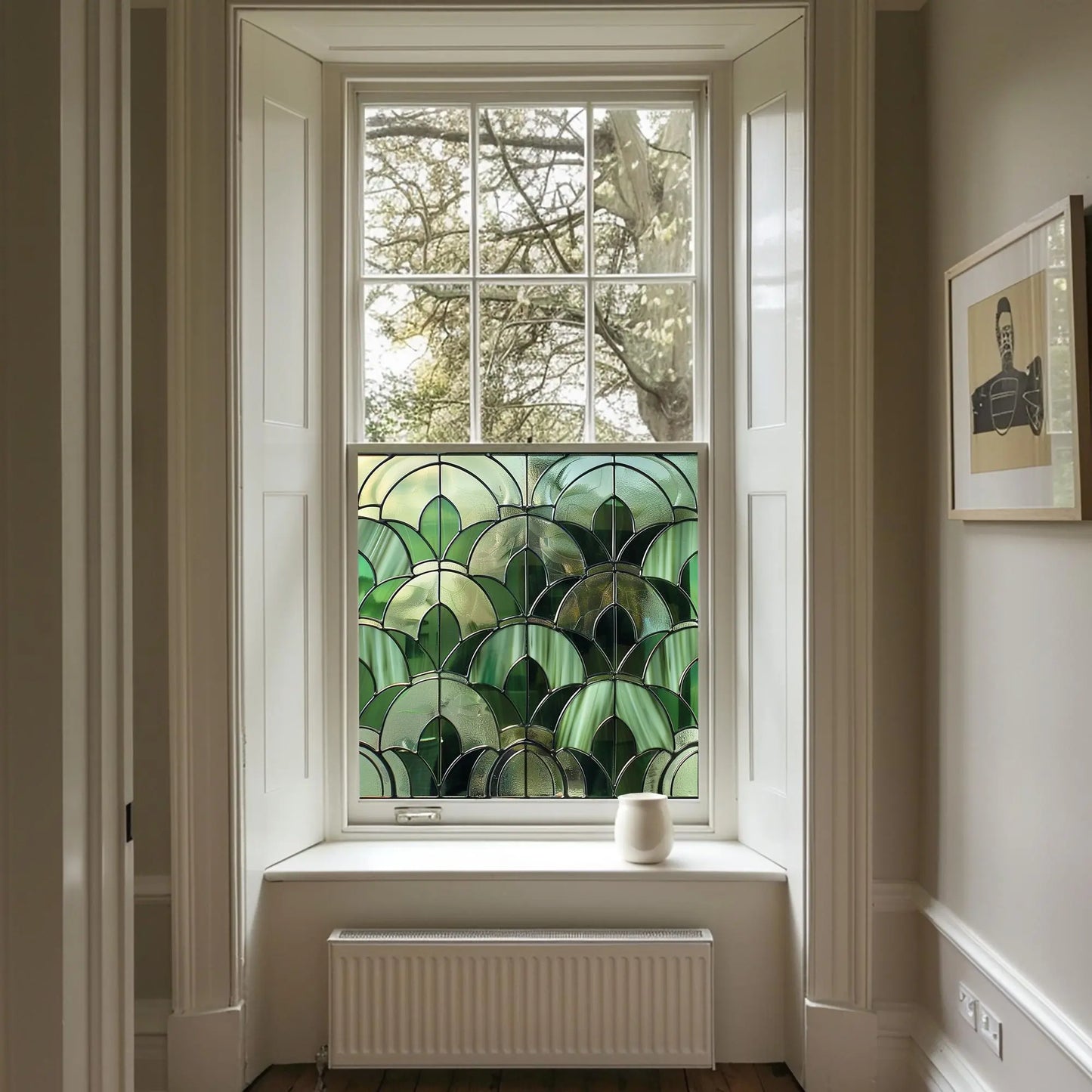 Arluno Stained Glass Privacy Window Film Creative Windows