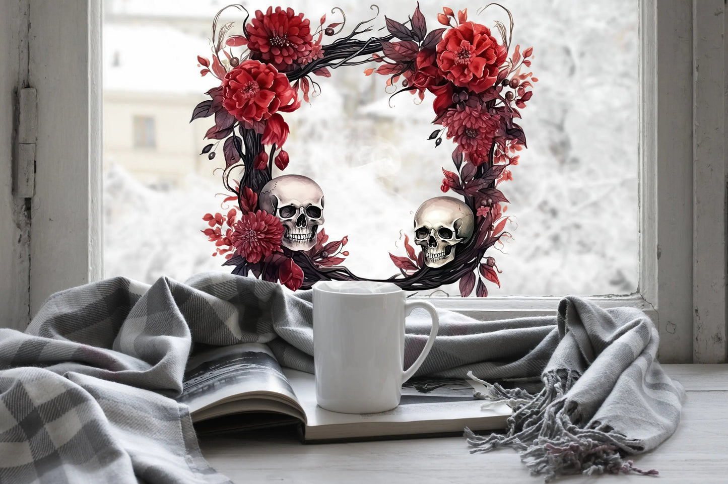 Gothic Halloween Window Decals Creative Windows