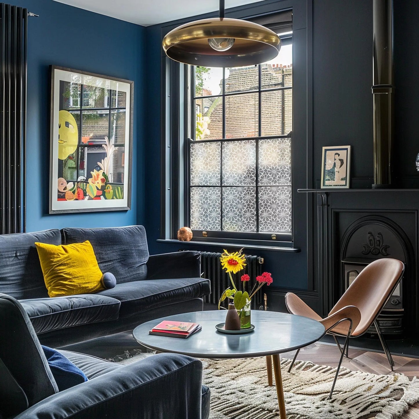 Nazzano Privacy Frosted Patterned Window Film Creative Windows