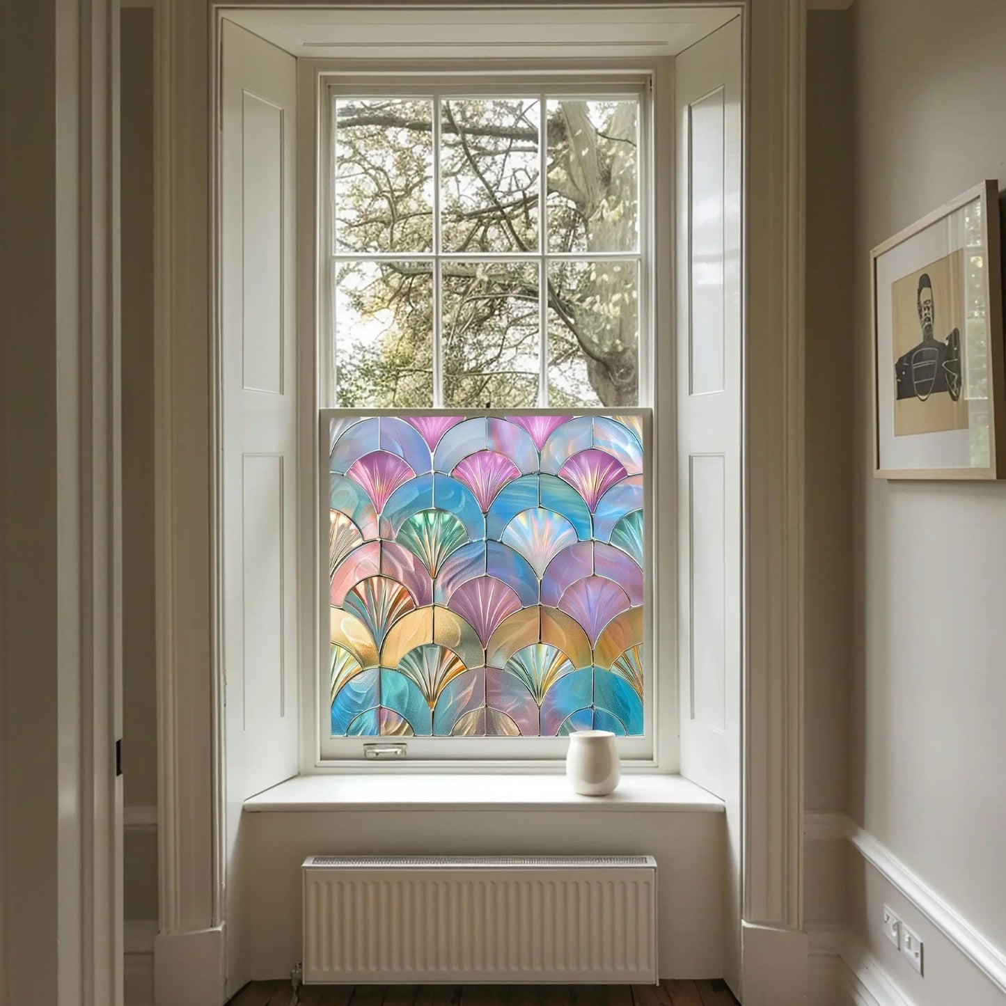 Taranto Privacy Stained Glass Window Sticker Creative Windows