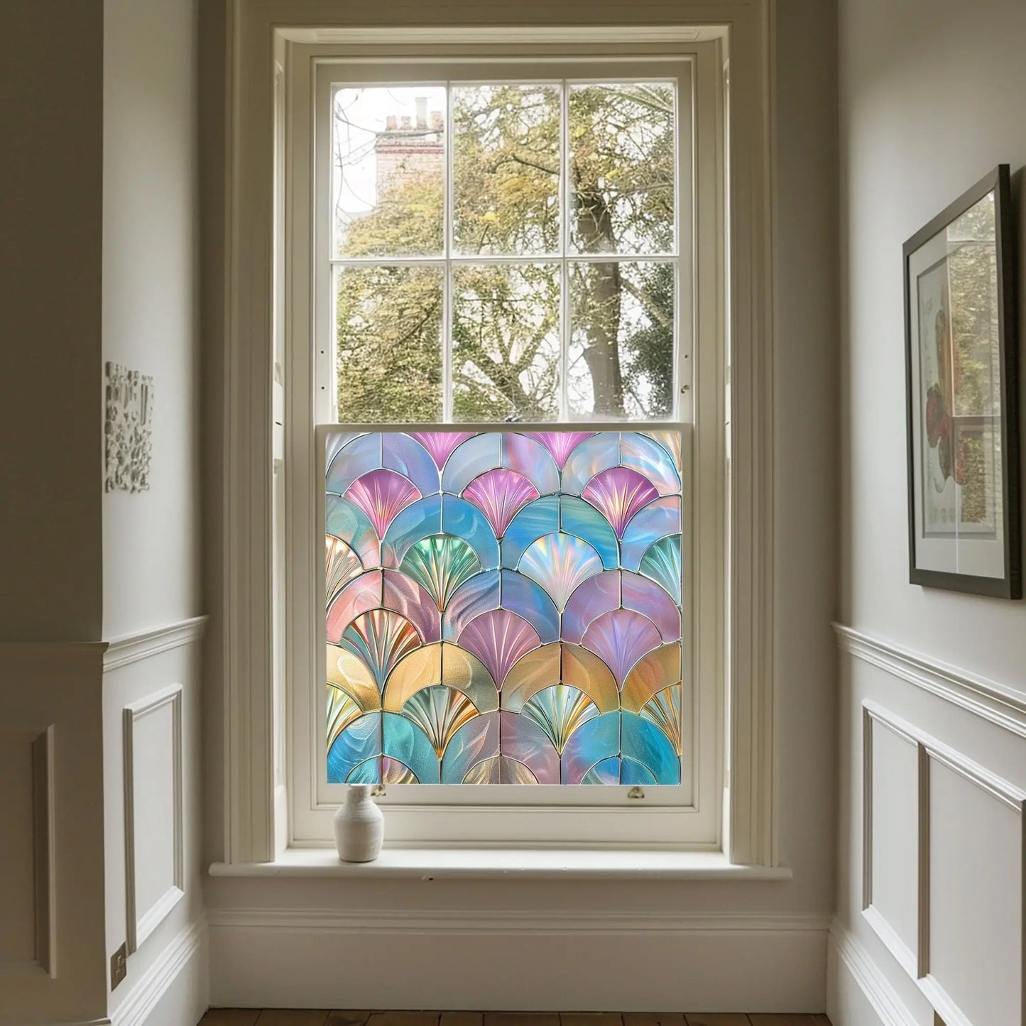 Taranto Privacy Stained Glass Window Sticker Creative Windows