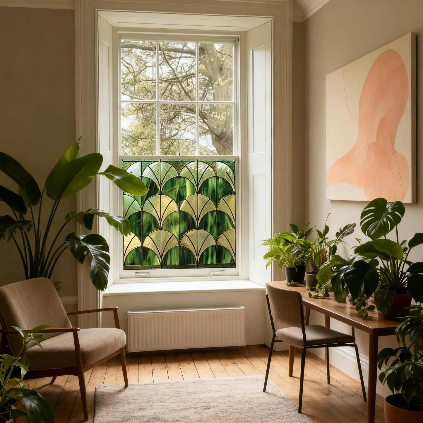 Arsoli Stained Glass Privacy Window Film Creative Windows