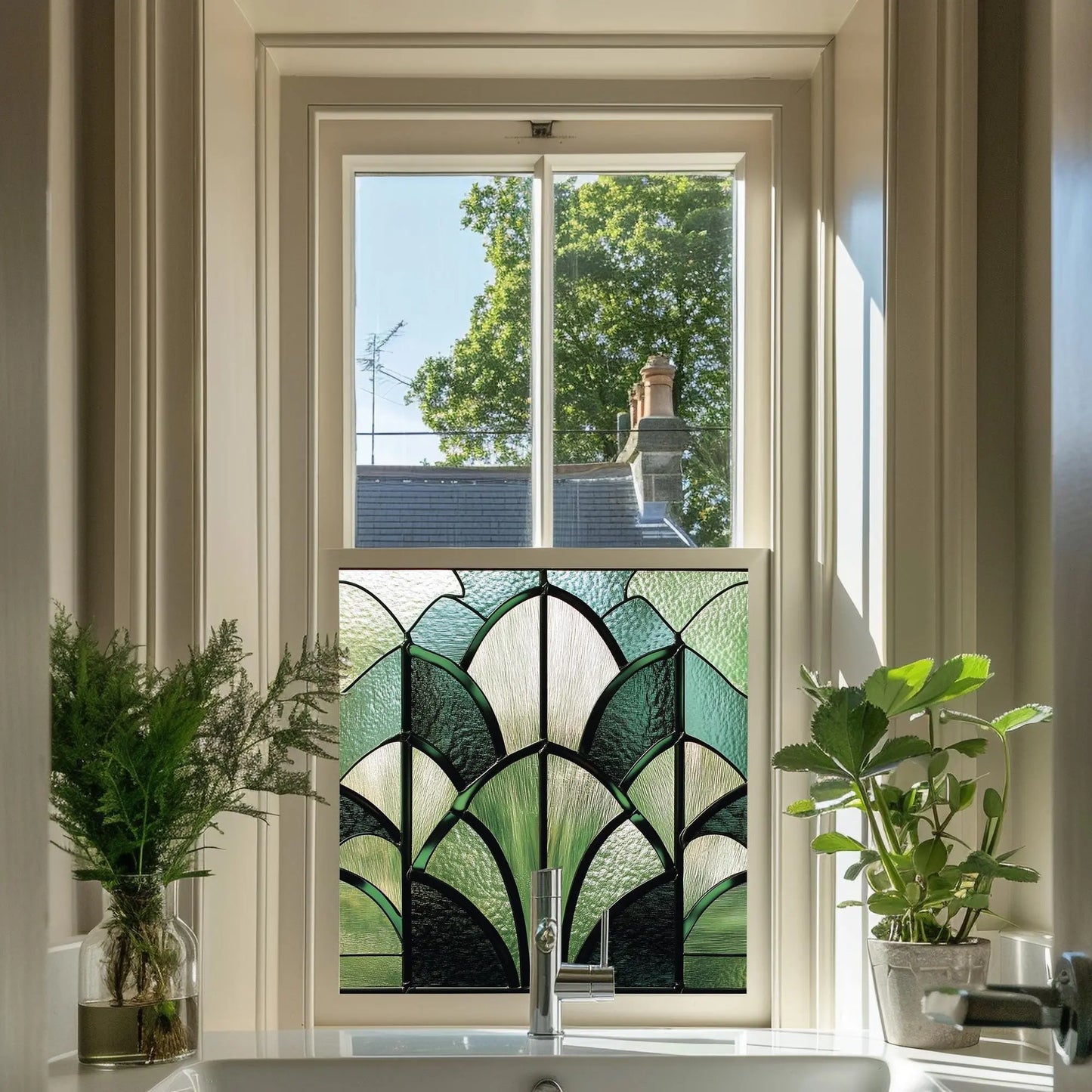 Tollo Stained Glass Privacy Window Film Creative Windows