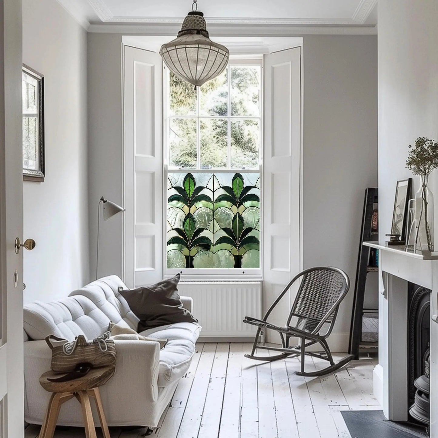 Burgos Art Deco Stained Glass Window Film Creative Windows