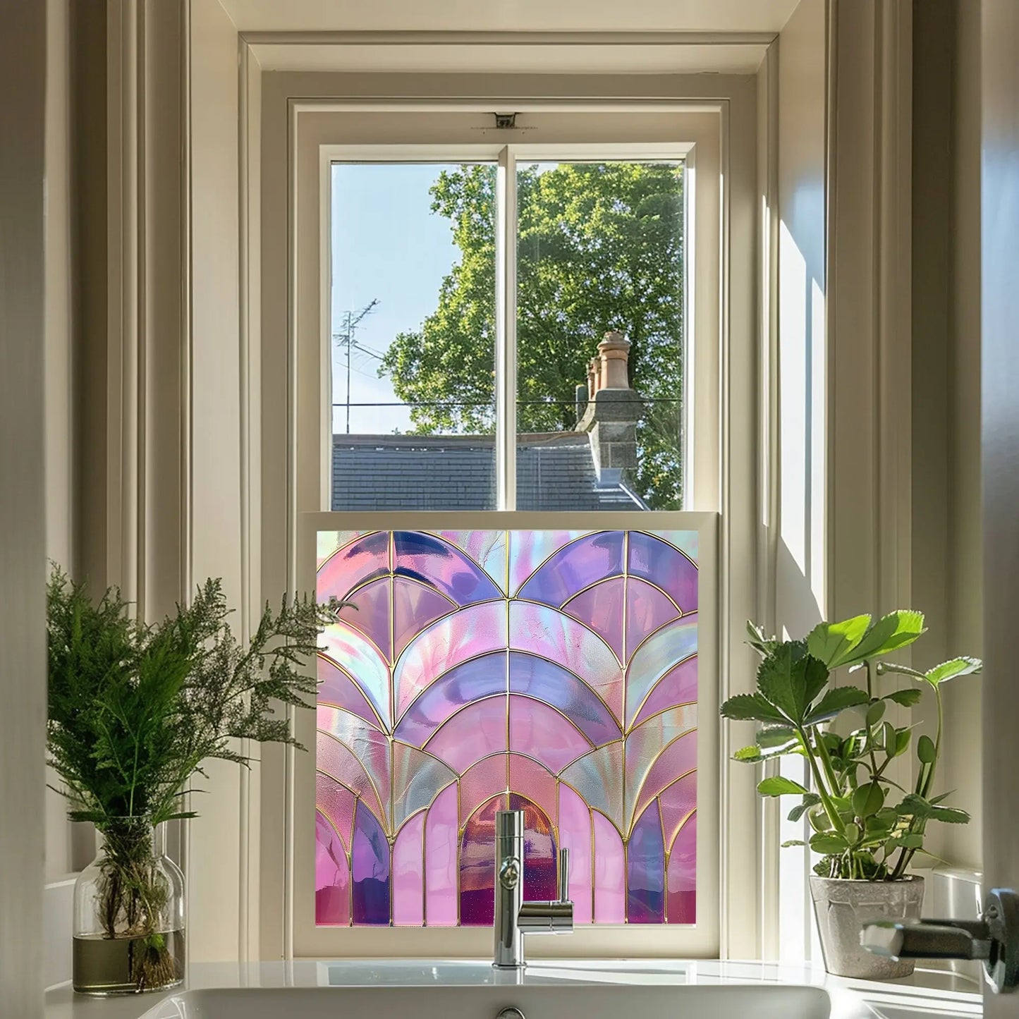 Zeddiani Stained Glass Window Film Creative Windows