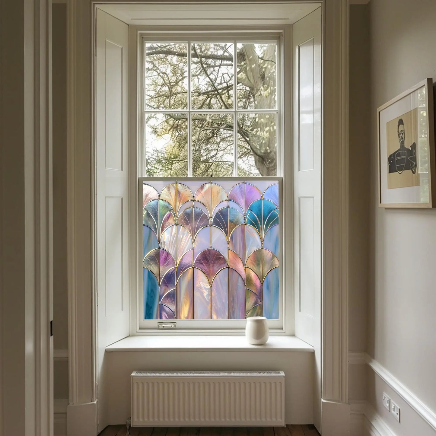 Joppolo Stained Glass Window Film For Privacy Creative Windows