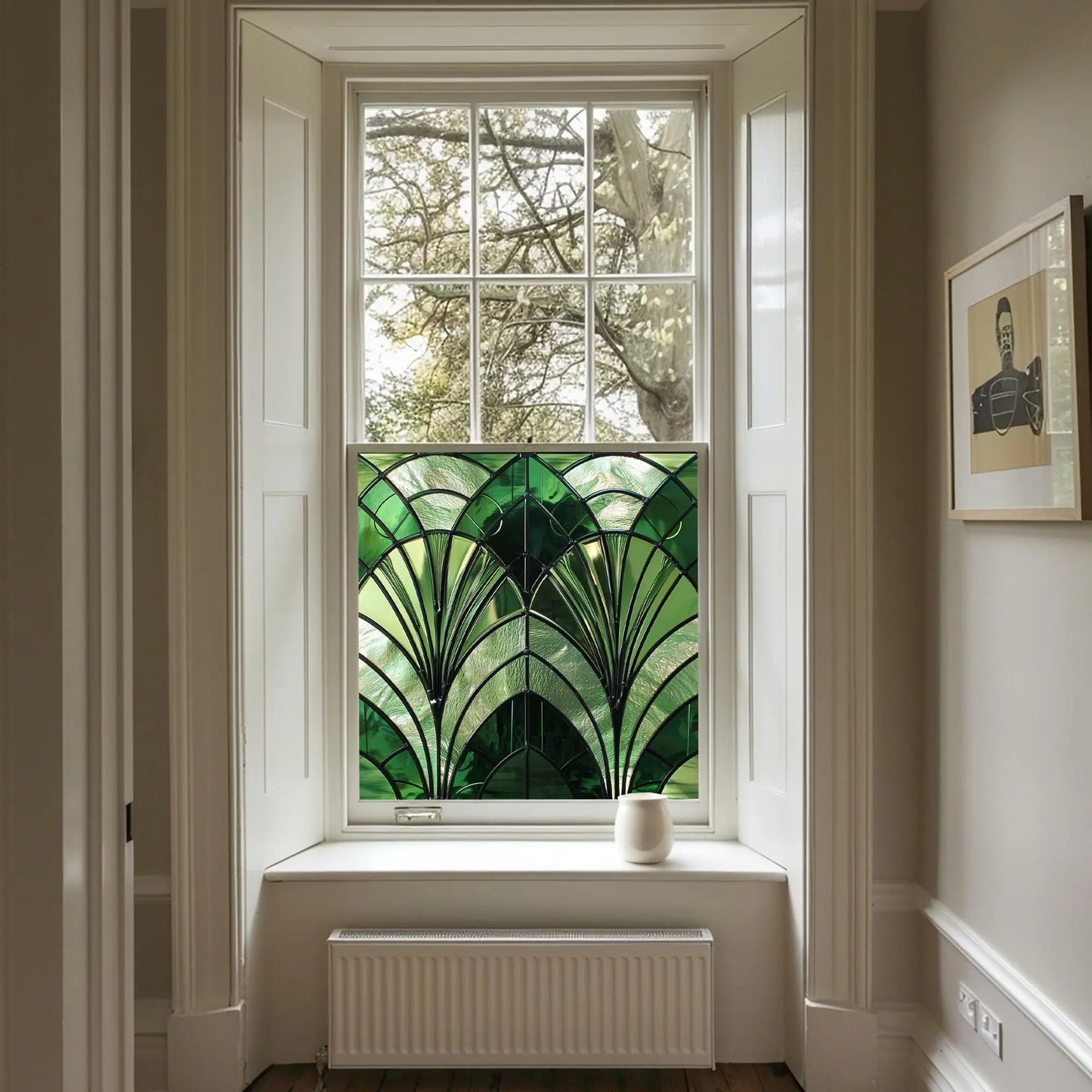 Izano Privacy Stained Glass Window Film Creative Windows