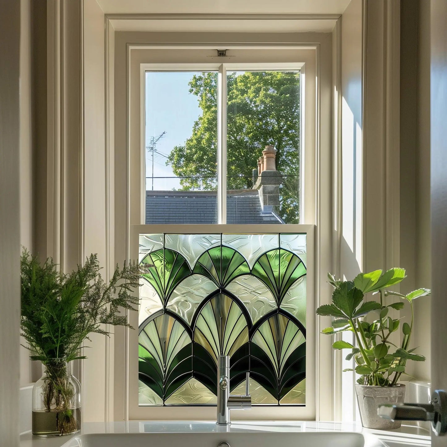 Lissone Stained Glass Privacy Window Film Creative Windows