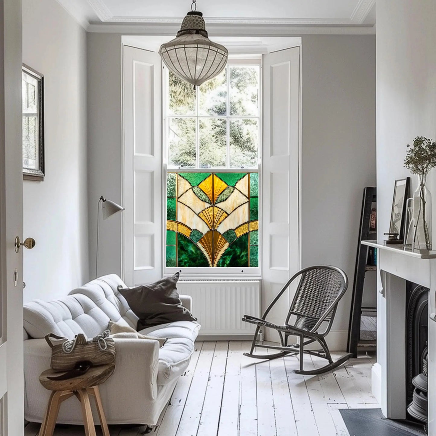 Alimena Stained Glass Window Film Creative Windows