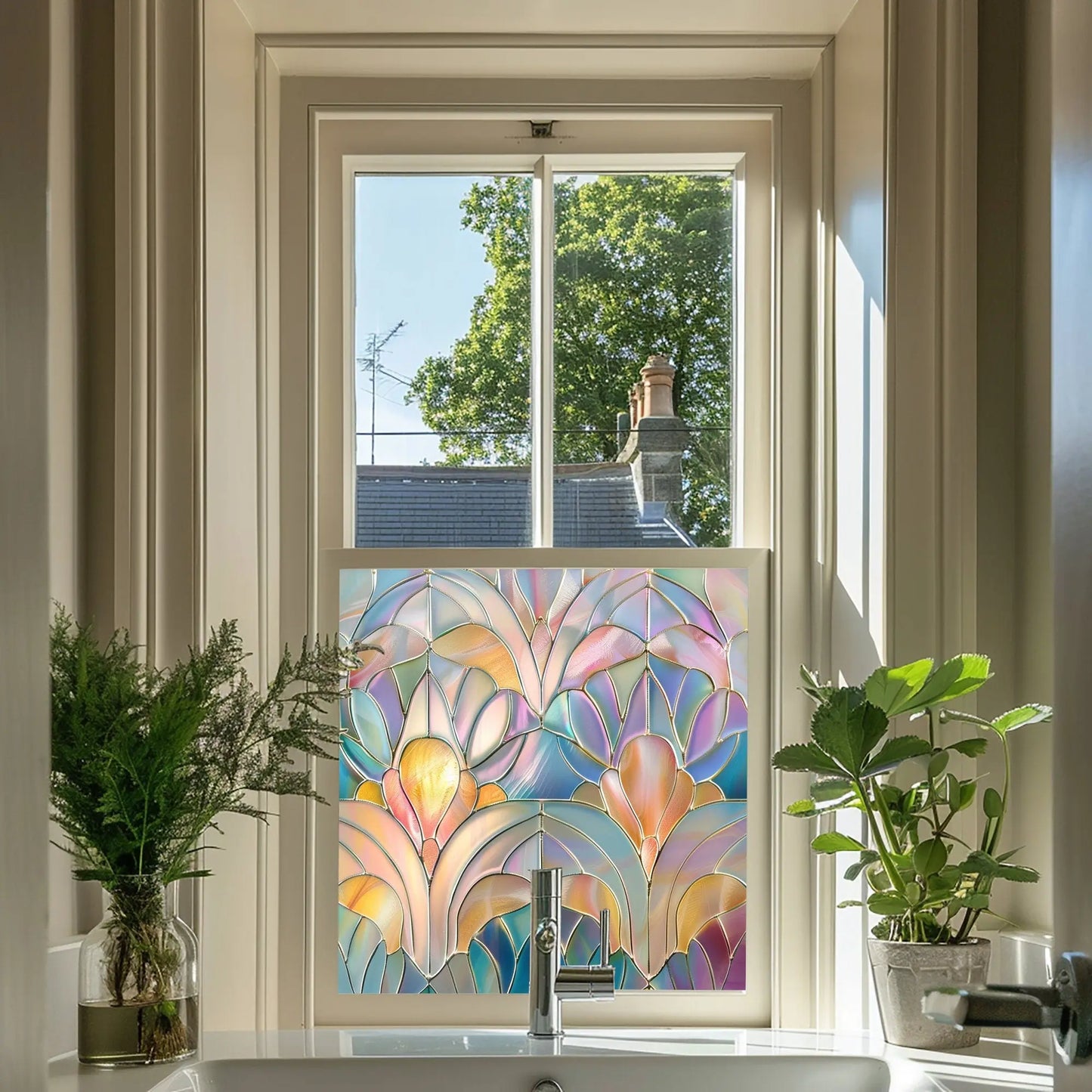 Usini Stained Glass Window Film Creative Windows