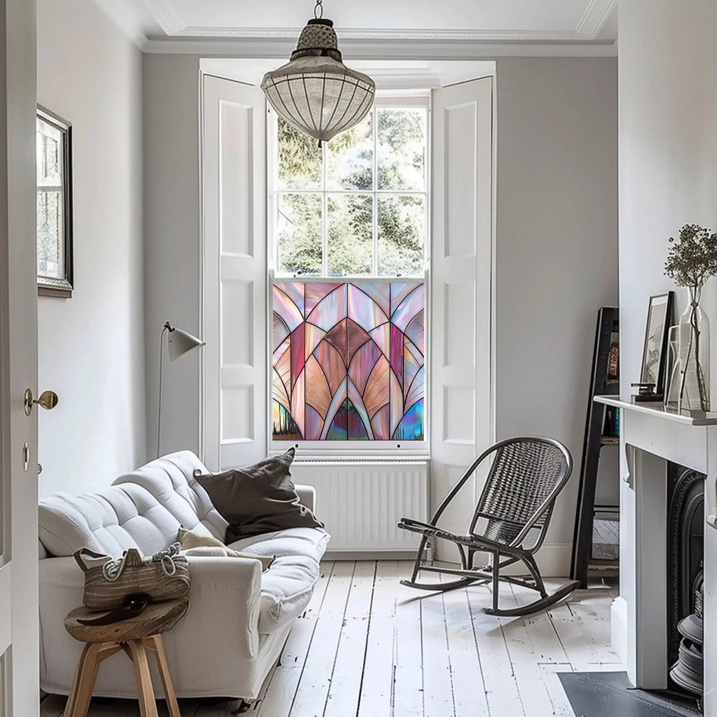 Aquino Stained Glass Privacy Window Film Creative Windows