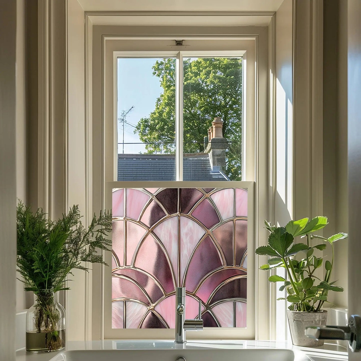 Toro Stained Glass Art Deco Window Film Creative Windows