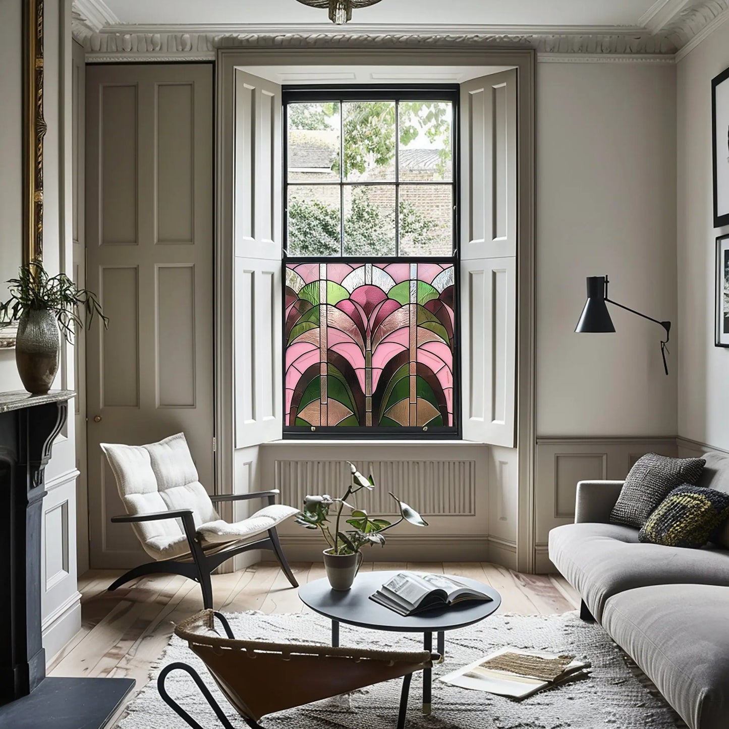 Luzzana Stained Glass Window Film Creative Windows