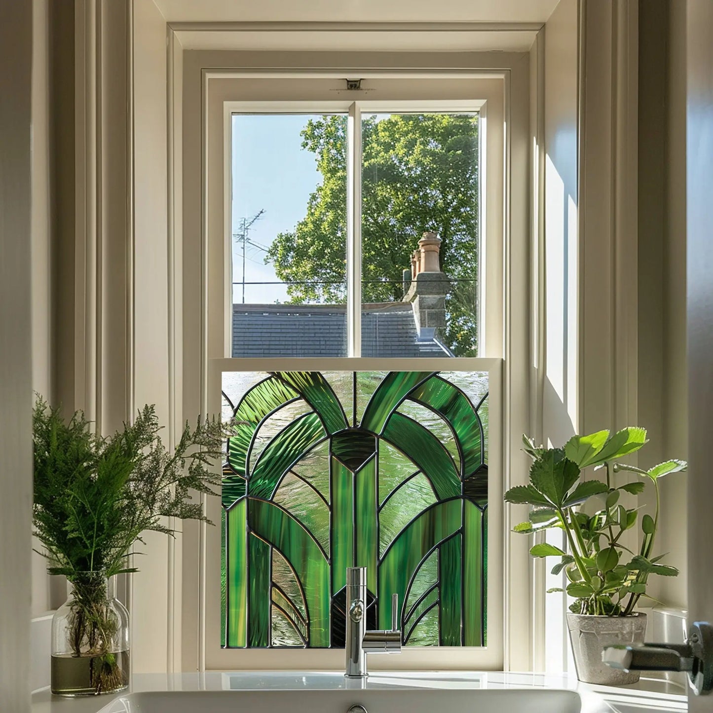 Vigodarzere Stained Glass Patterned Window Film Creative Windows