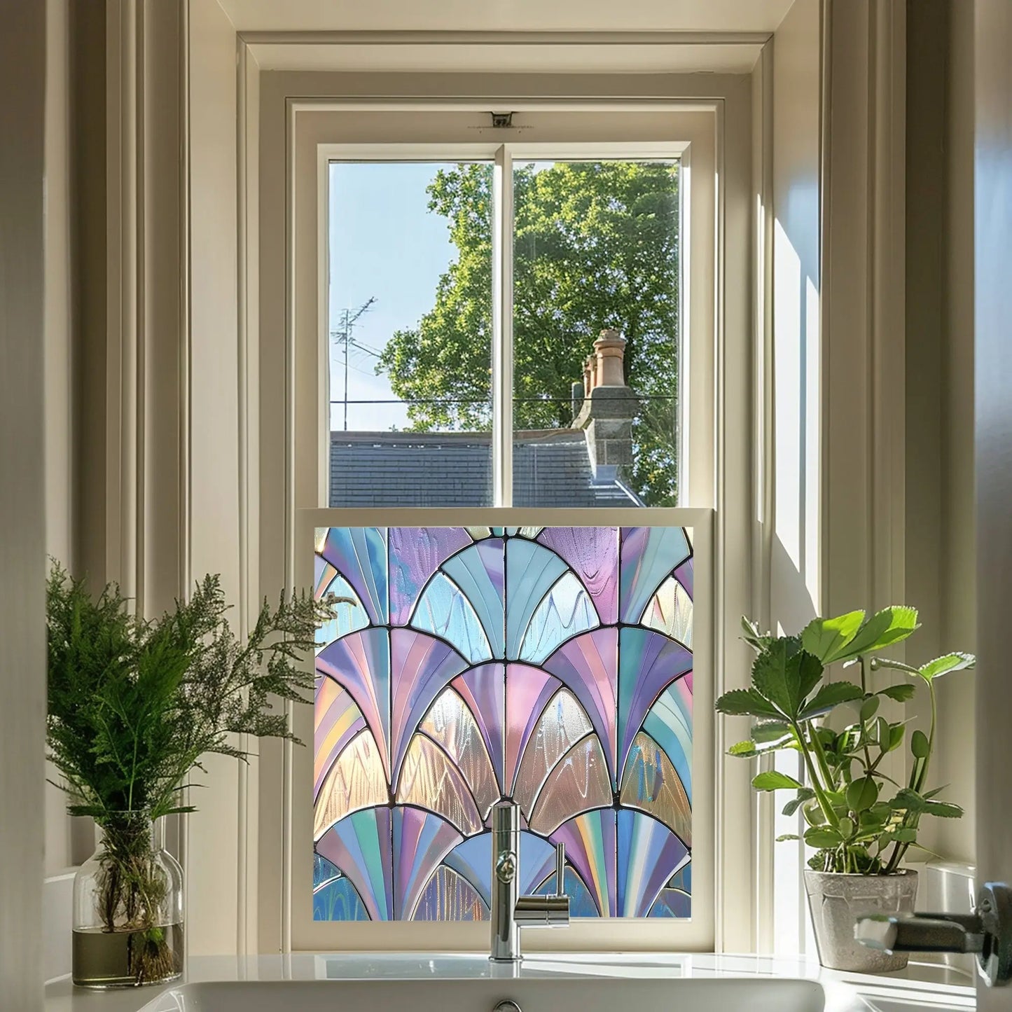 Lambrugo Stained Glass Window Film Creative Windows