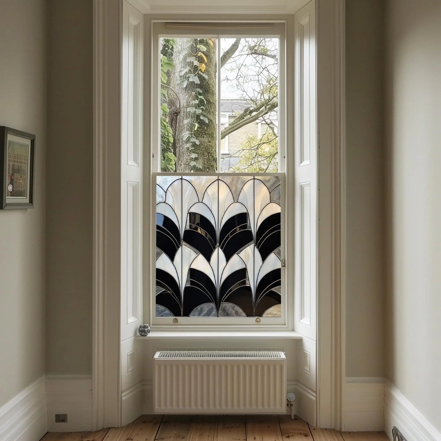 Tonara Stained Glass Privacy Window Sticker Creative Windows