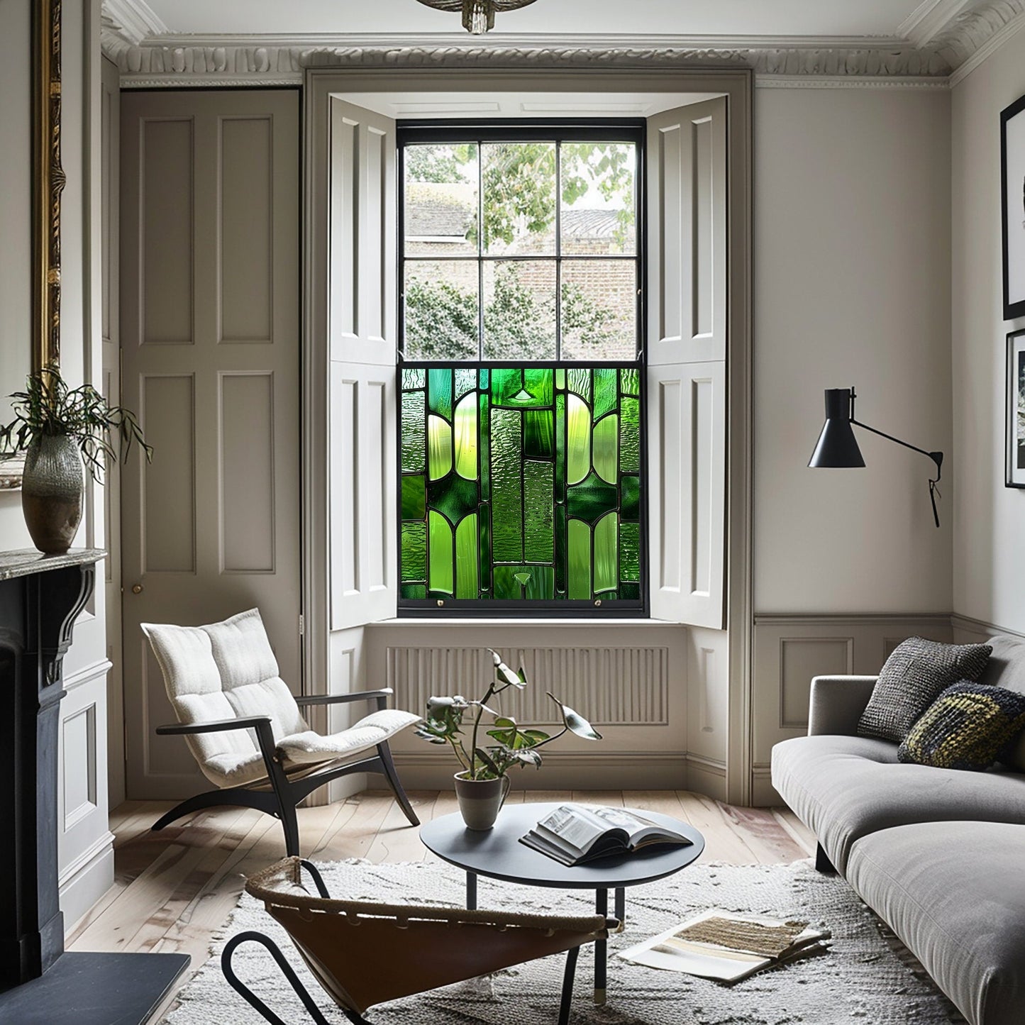 Jaén Art Deco Stained Glass Window Film Creative Windows