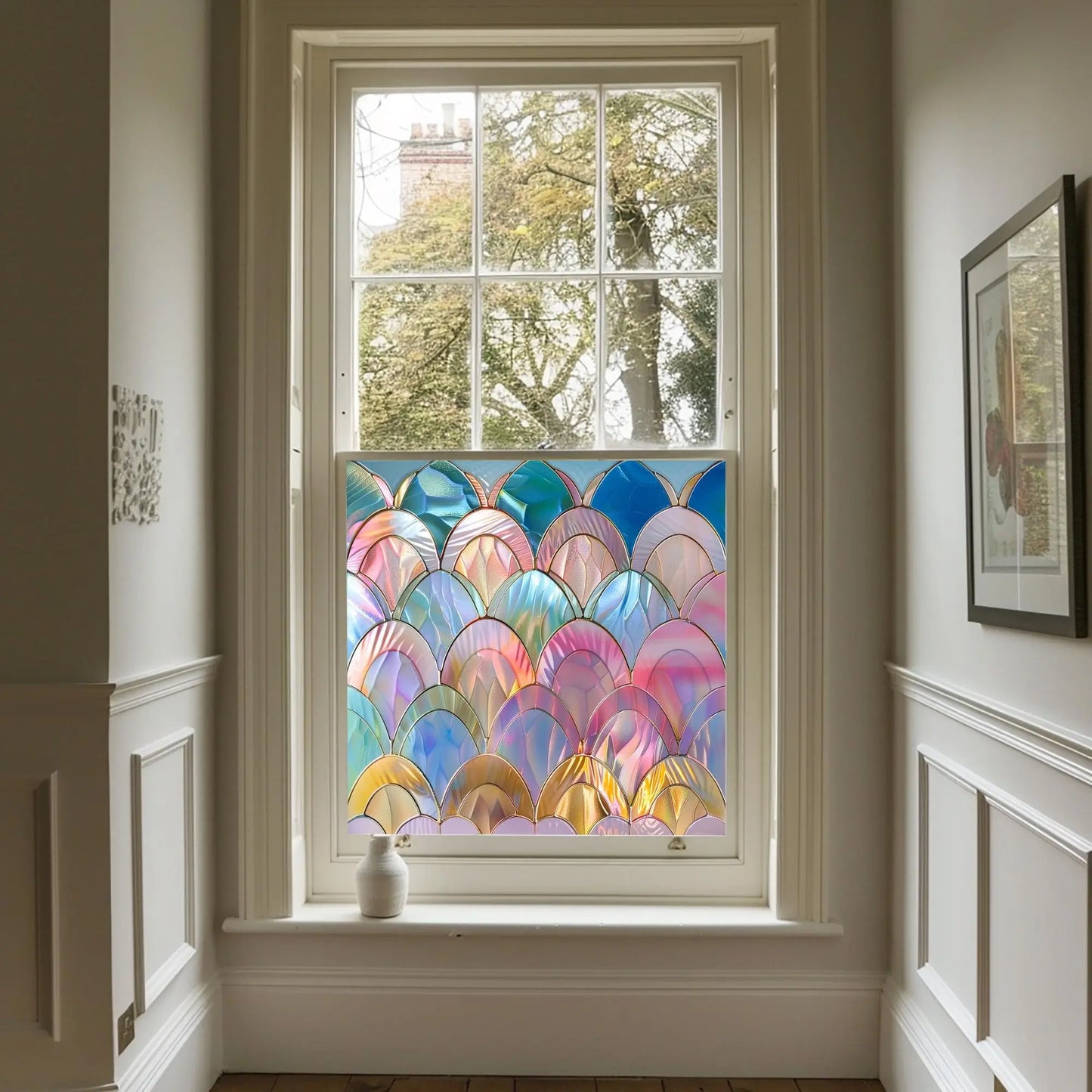 Apice Privacy Stained Glass Window Film Creative Windows
