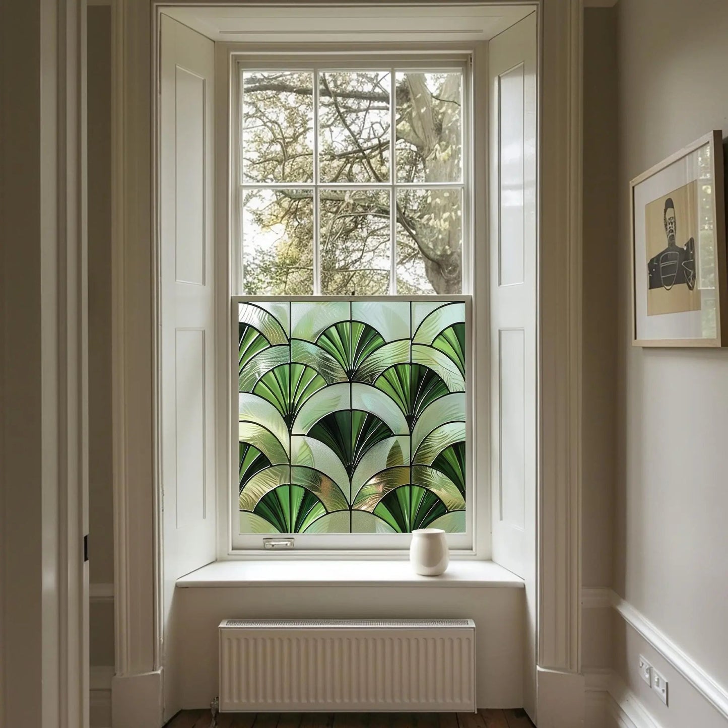 Arvier Stained Glass Privacy Window Film: Enhance Your Home's Aesthetics Creative Windows