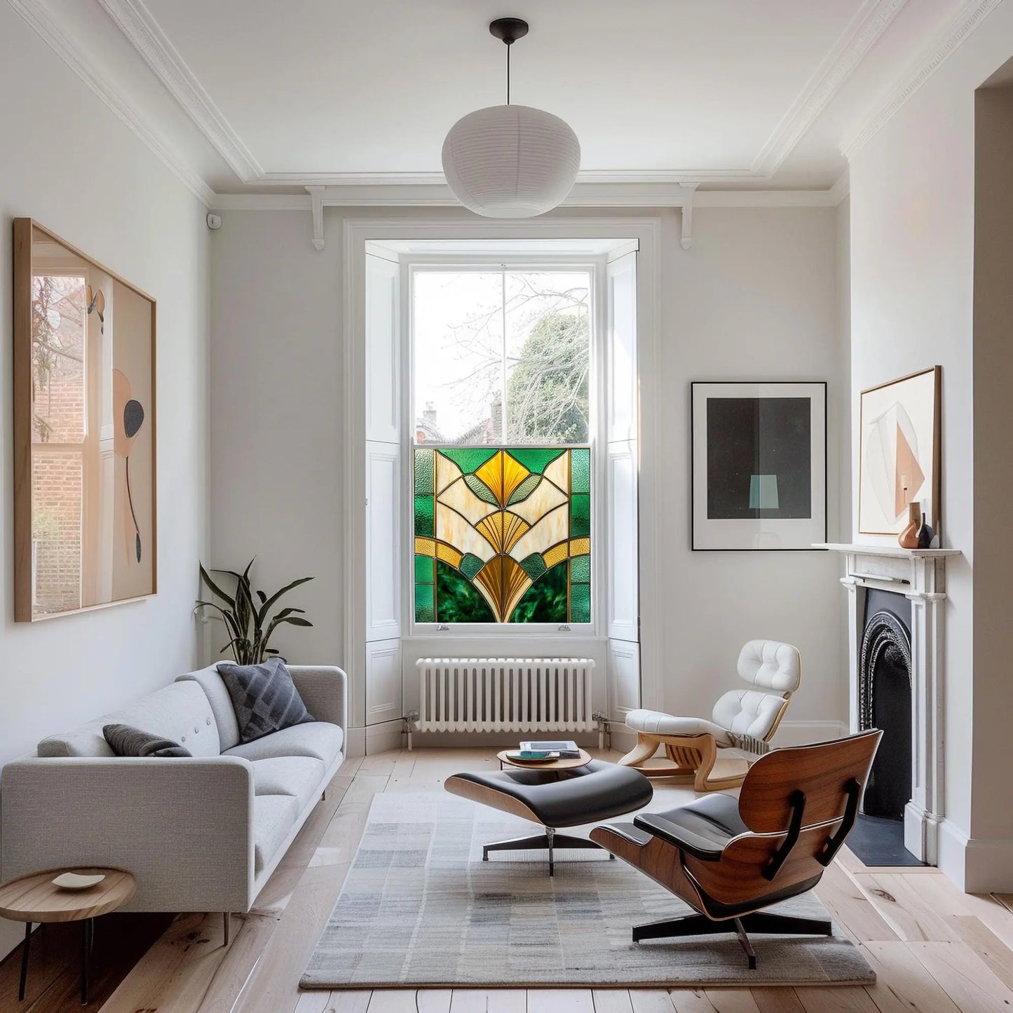 Alimena Stained Glass Window Film Creative Windows