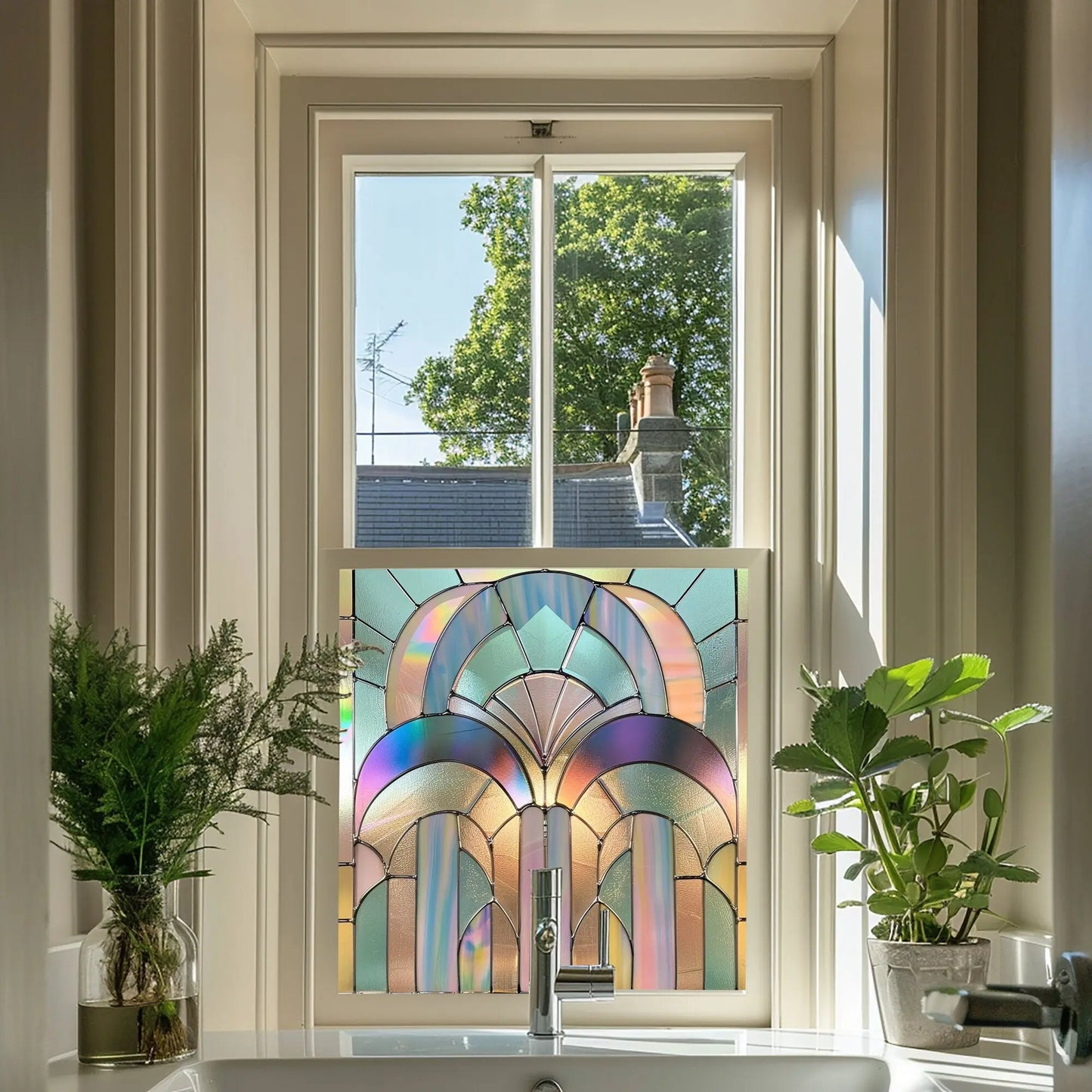 Trecase Stained Glass Window Film Creative Windows