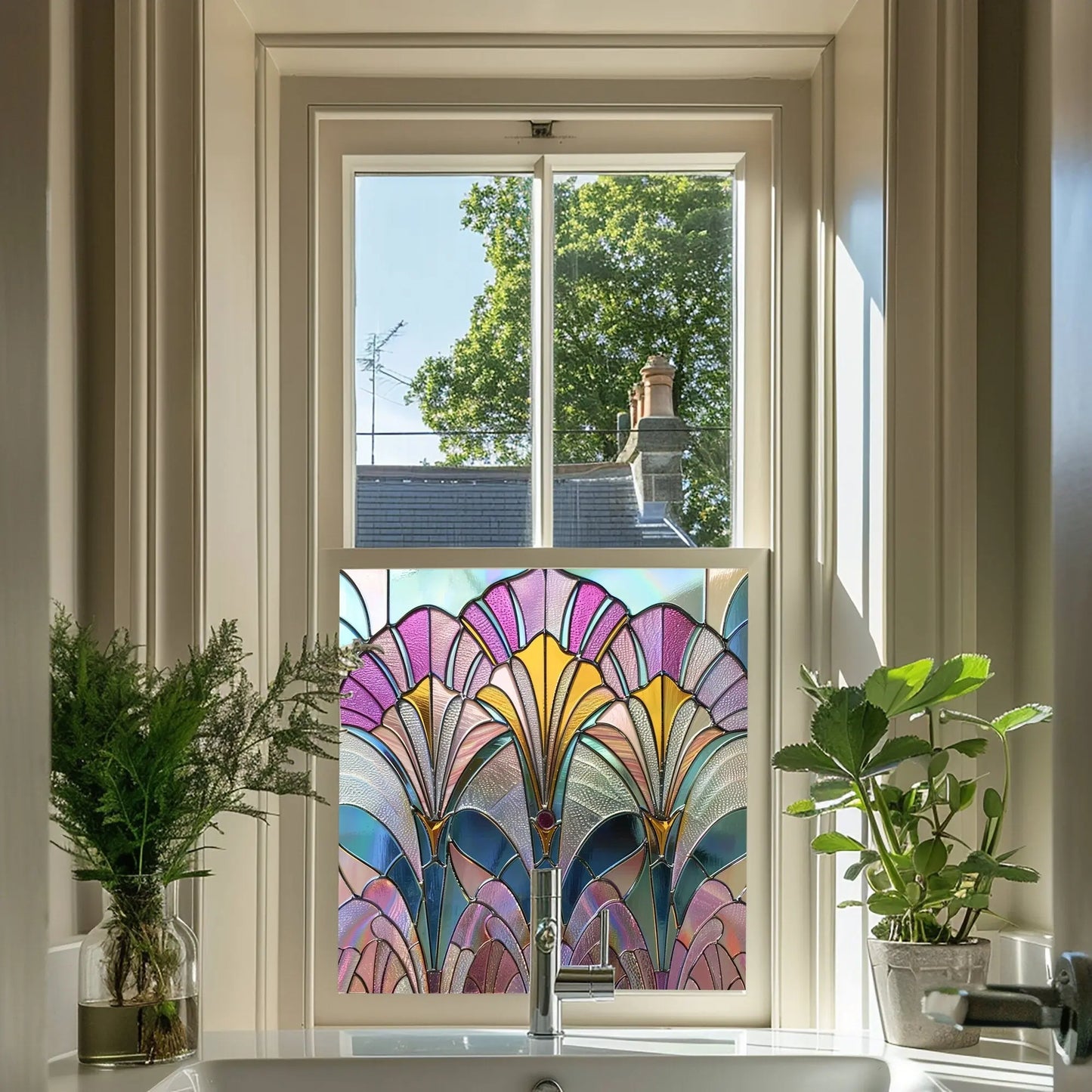 Zimella Stained Glass Window Film Creative Windows