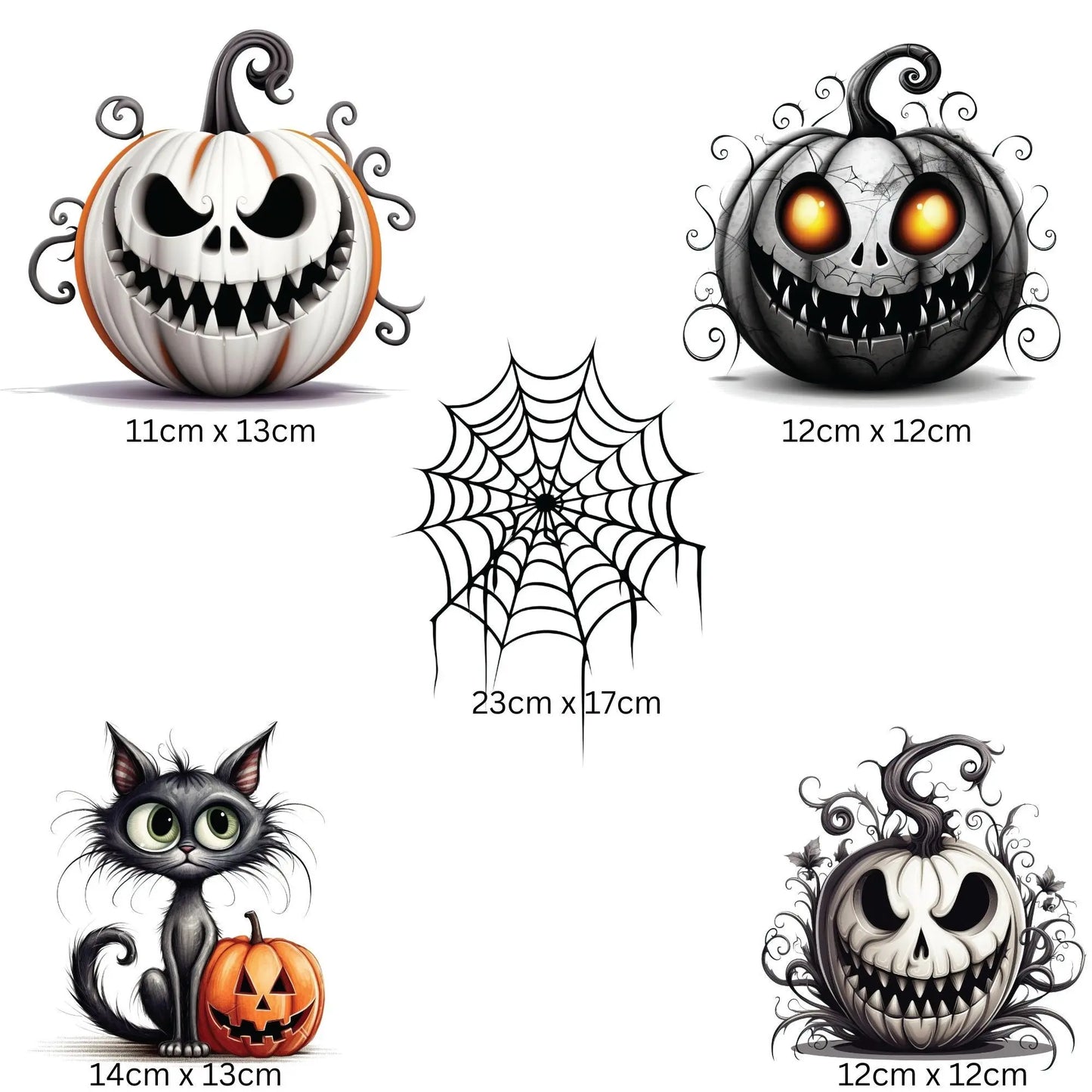 Spook up your home with our Haunted House window stickers, Double-Sided Reusable Halloween Window Stickers, Halloween Window Stickers Creative Windows