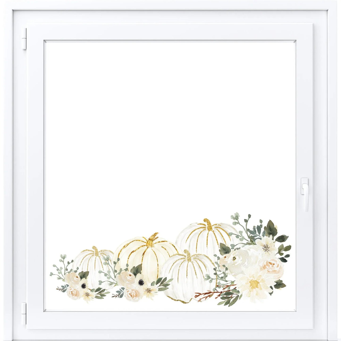 Pumpkin Window Sticker, Autumn Window Stickers, Halloween Window Decorations, Autumn window clings, Reusable Pumpkin Stickers Creative Windows