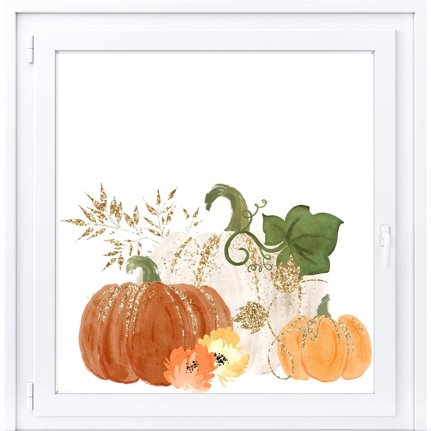 Reusable Pumpkin Window Stickers: Double-Sided Halloween Decorations Creative Windows