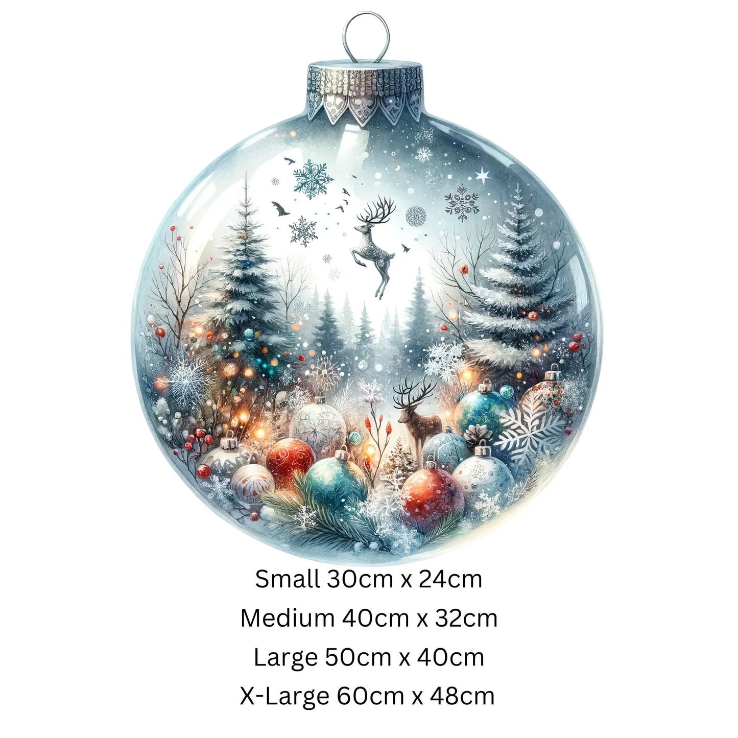 Christmas Window Stickers, Christmas Window Decorations, Bauble Window Stickers, Bauble Stickers, Christmas Bauble window Stickers, Decals Creative Windows