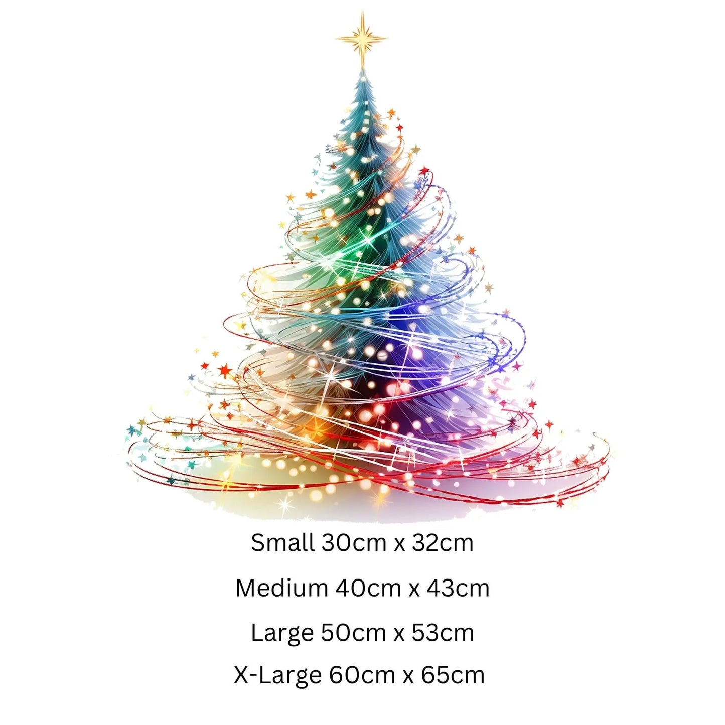 Christmas Window Sticker, Christmas Tree Decal, Double-Sided Reusable Christmas Window Sticker! Christmas Window Decal, Christmas Decals Creative Windows