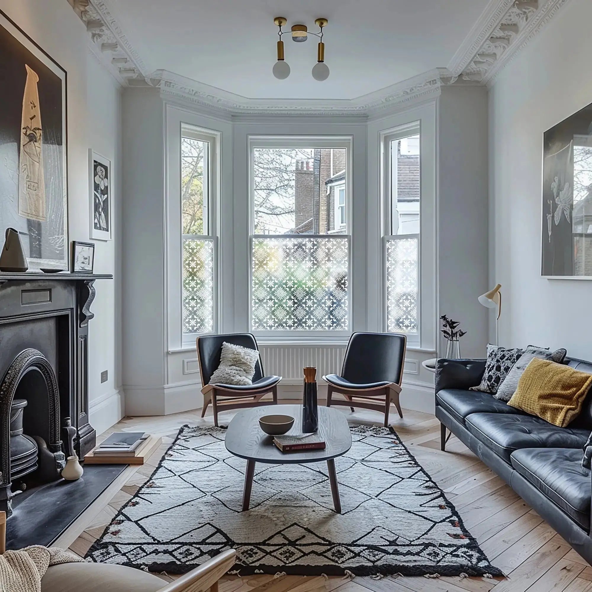 Privacy Window Film, Window Film, Decorative Window Film, Stained Glass Widow Film