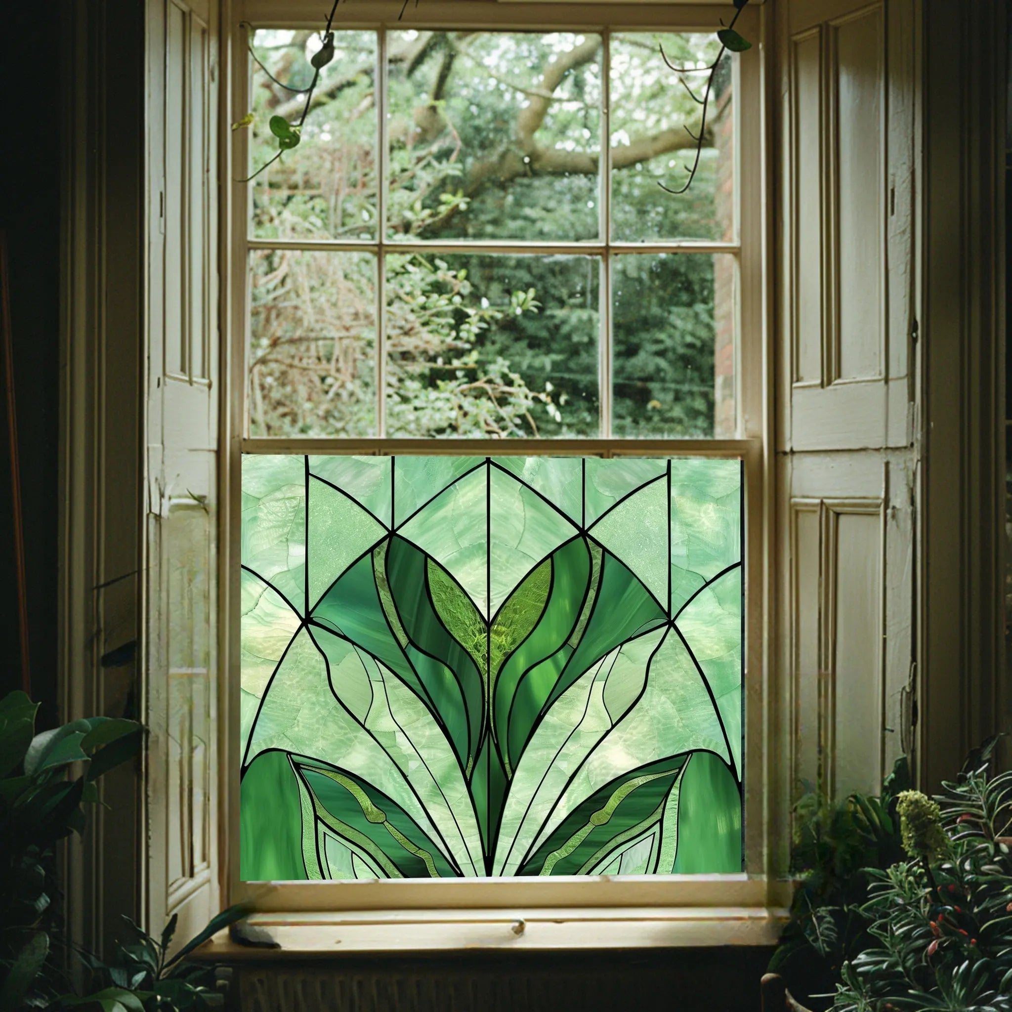 Unlocking Charm: The Magic of Stained Glass Window Film. - Creative Windows