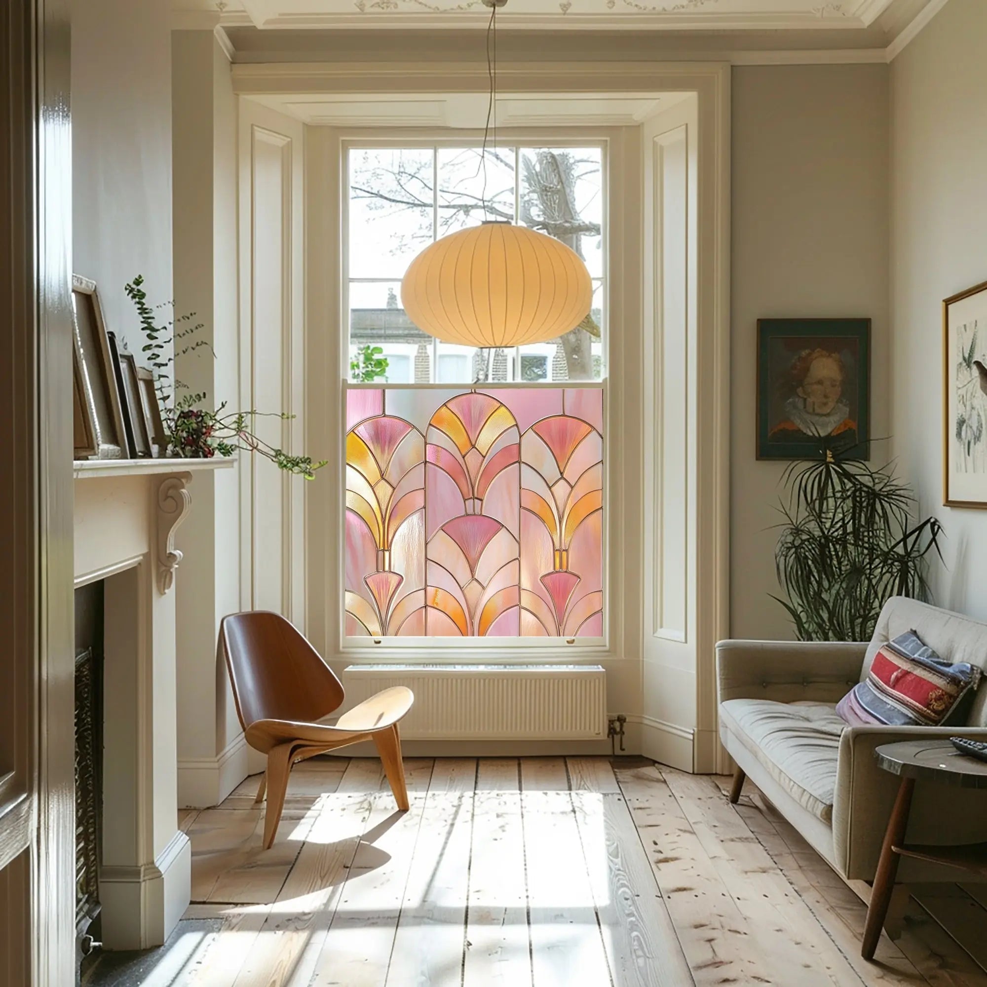 Privacy Window Film, Window Film, Decorative Window Film, Stained Glass Widow Film